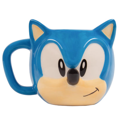 Caja de regalo Sonic - Taza y rompecabezas 3D