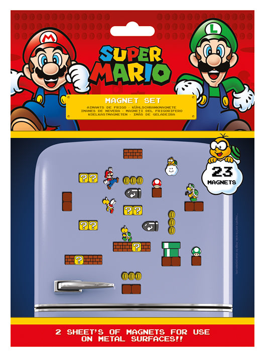 Magnets Super Mario - Mushroom Kingdom