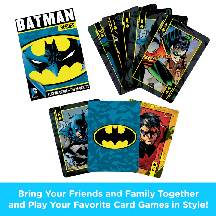 Juego de cartas DC Comics - Batman Heroes