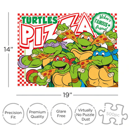 Rompecabezas de las Tortugas Ninja mutantes adolescentes - Pizza