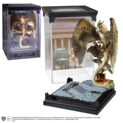 FANTASTIC BEASTS Figurine Créature Magique Thunderbird Noble Collection CRÉATURES MAGIQUES OISEAU-TONNERRE FIGURINE ANIMAUX FANTASTIQUES