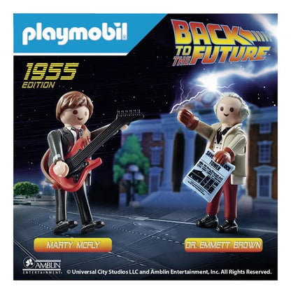 Pack Doble Marty Mc Fly y Dr. Brown - PLAYMOBIL