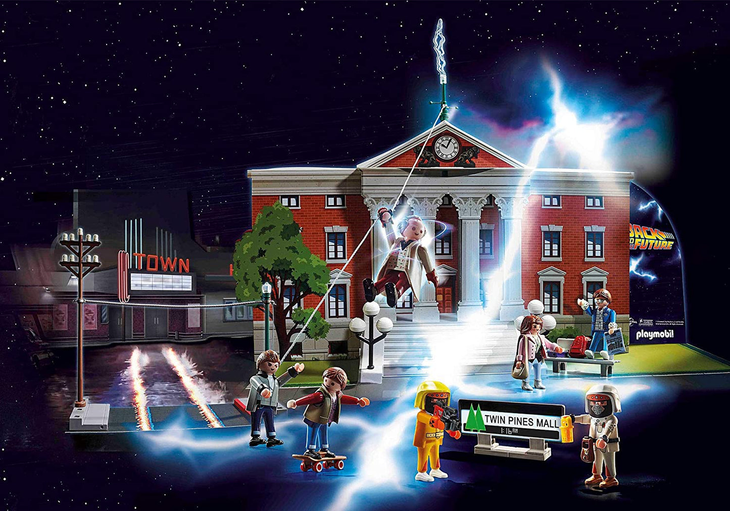 Calendrier de l'avent PLAYMOBIL - Retour vers le futur