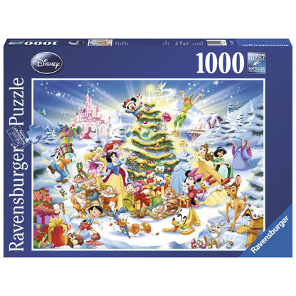 DISNEY Puzzle 1000P Noël avec Disney Ravensburger