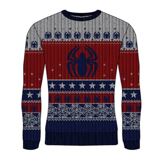 Pull de Noël Marvel Spider-Man Pull moche de Noel Geek