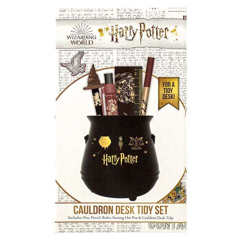 Set de accesorios de escritorio de Harry Potter - Caldero