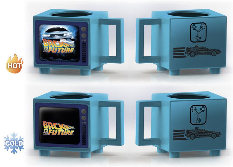 RETOUR VERS LE FUTUR - Convecteur temporel - Mug TVthermoréactif 500ml Funko