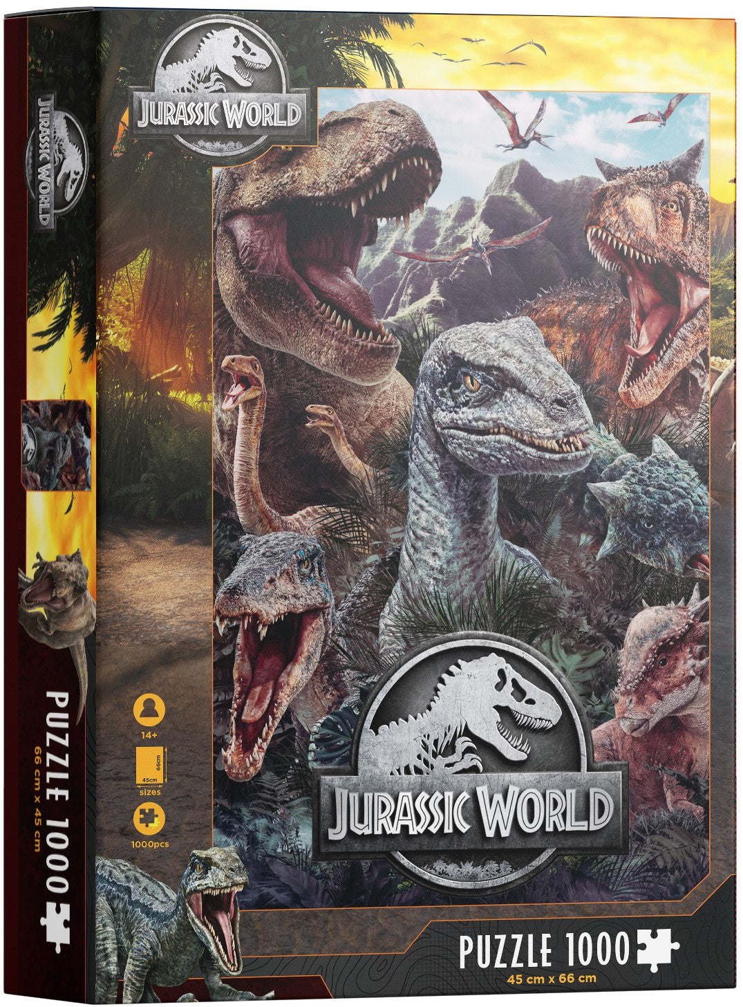 Rompecabezas de Jurassic World - Compo de póster