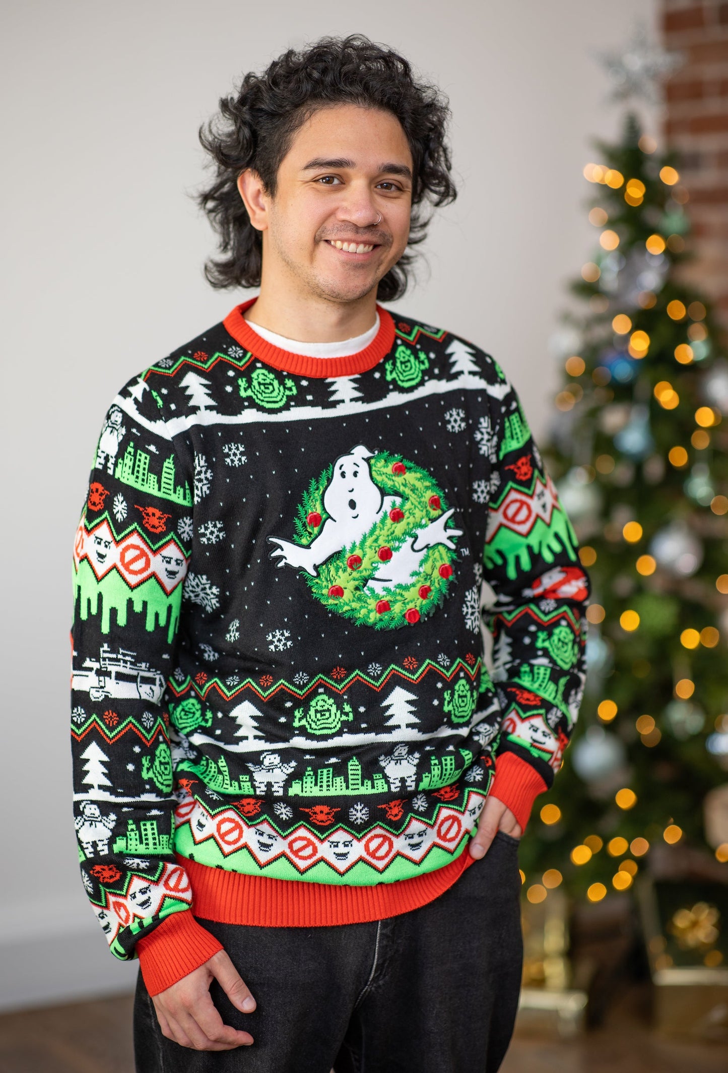 Sweater de Navidad de Ghostbusters