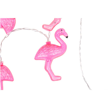 Guirlande Lumineuse Flamant Rose