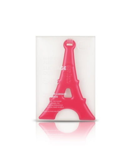Eiffel Tower Luggage Rótulo
