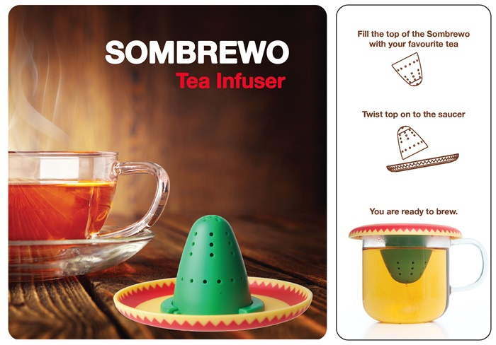 Infusor de té de sombrero