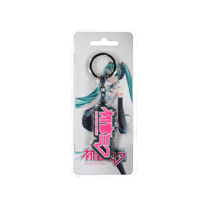 Hatsune Miku Keychain - Logo 