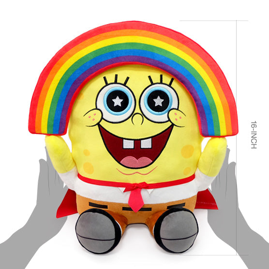 Peluche HugMe - Bob Esponja Arco Iris