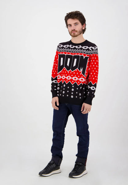 Doom Christmas Sweater 