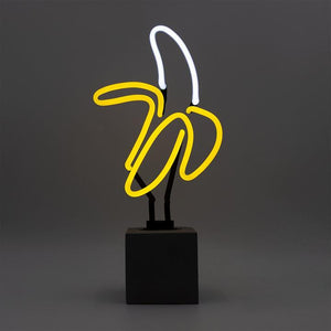 Lampada al neon a banana