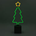 Neonlampe Weihnachtsbaum