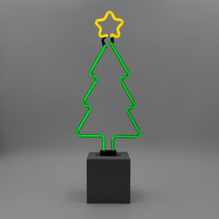 Neonlamp voor de kerstboom