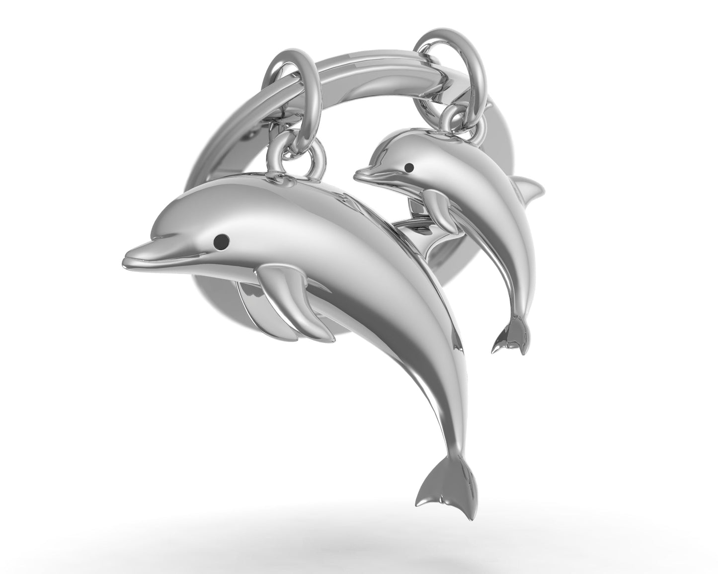 Llavero de delfines