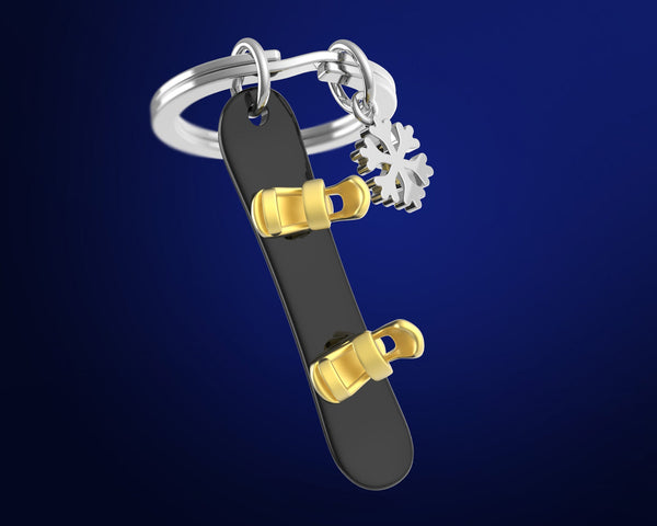 Portachiavi da snowboard