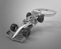 Porta-chaves Voiture F1 Argent