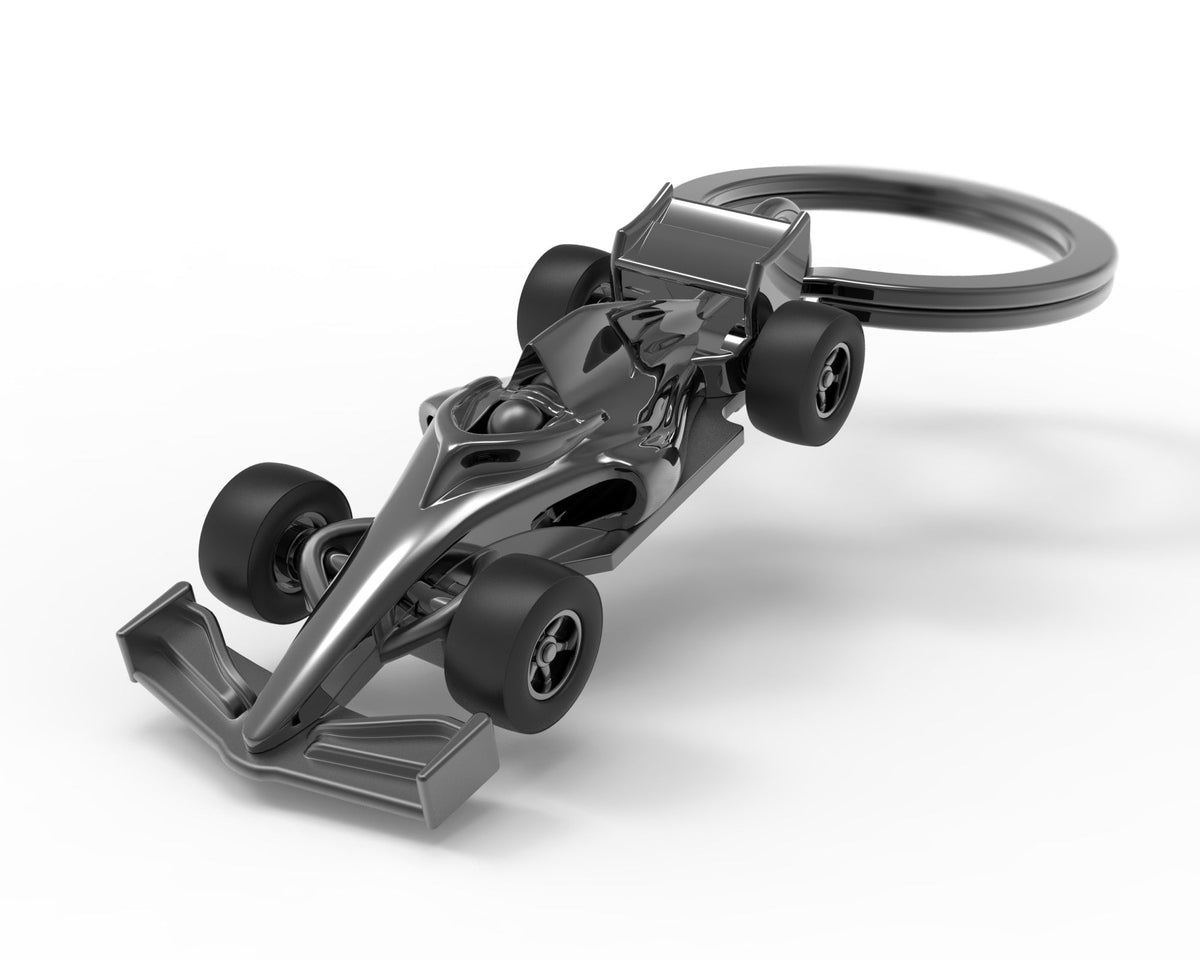 Porta de chave do carro F1 preto