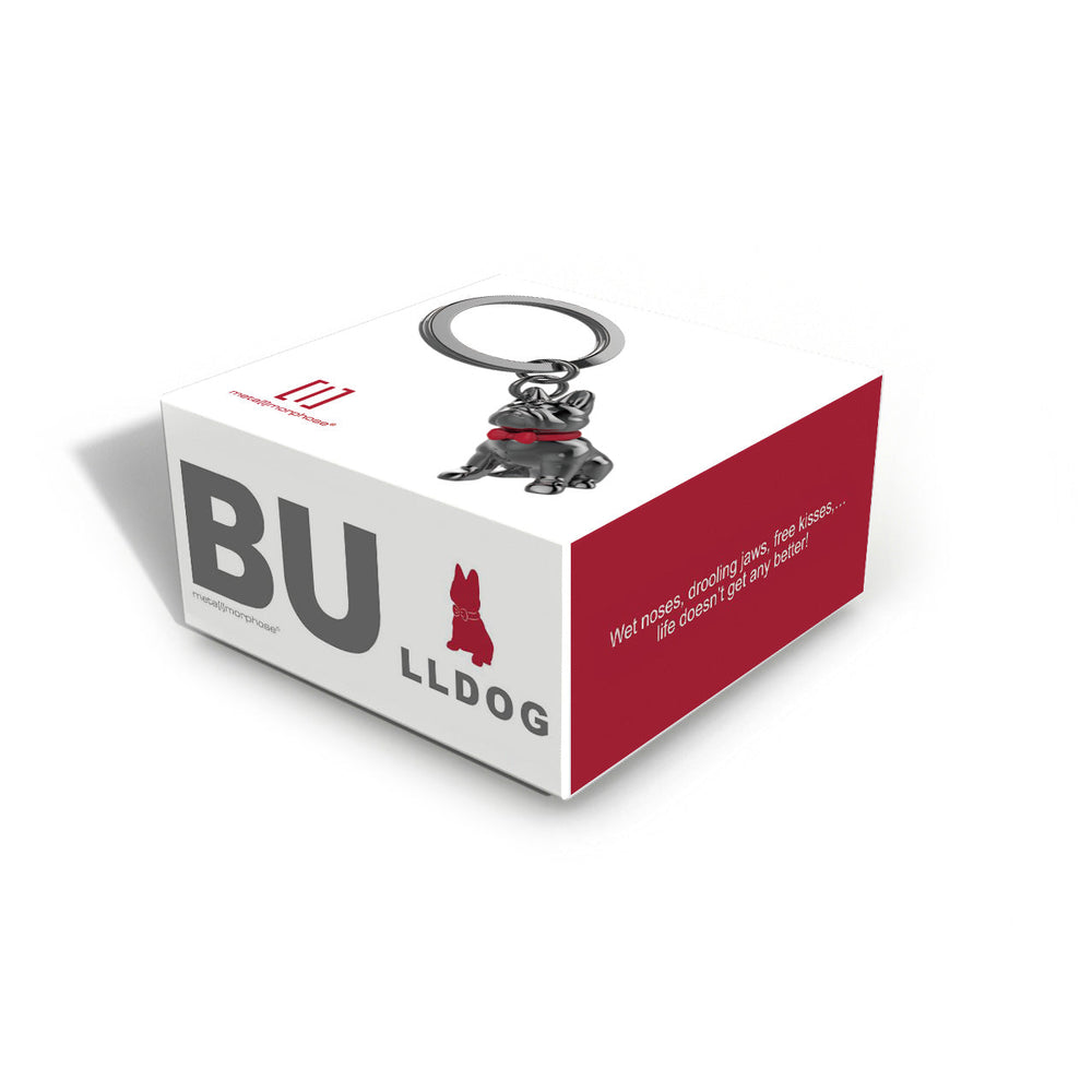 Keyring Black Bulldog