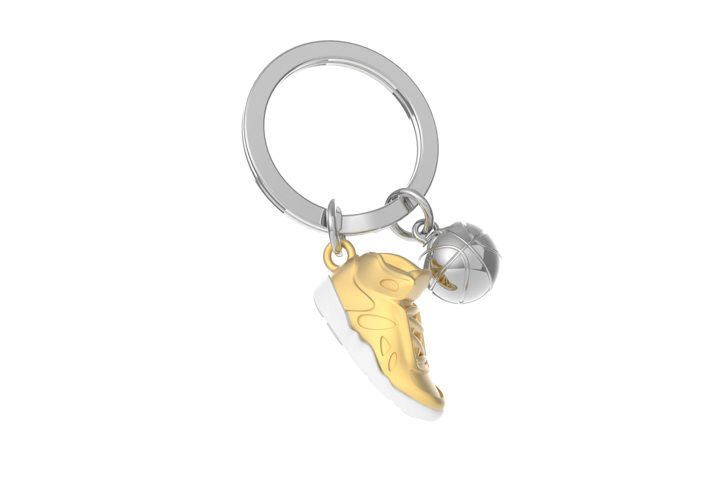 Basketball key ring