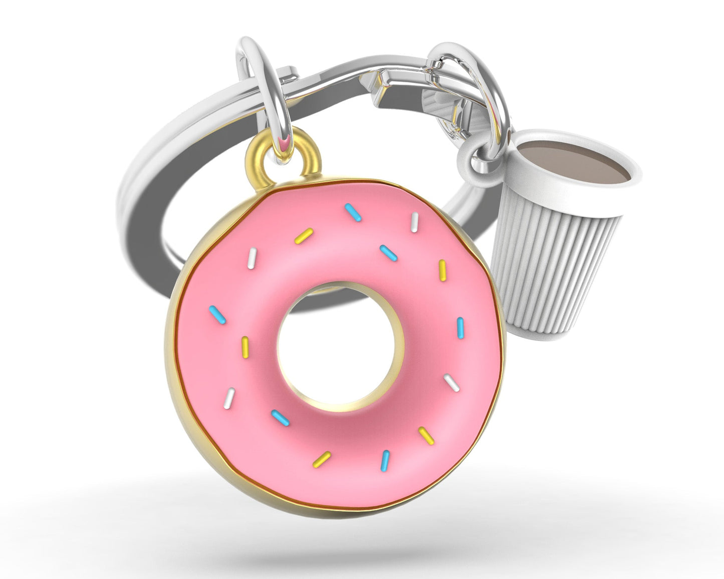 Donut key ring