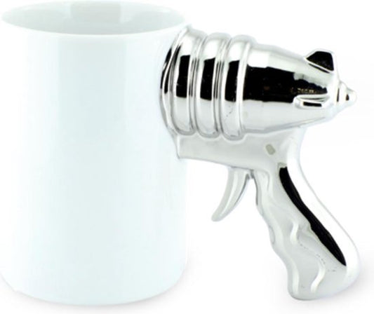 Pistola a laser de caneca