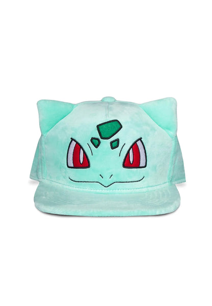 Gorra Snapback de felpa Bulbasaur