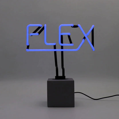 Neon Flex Blue Lamp