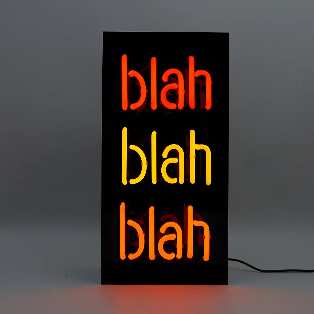 Neon blah blah blah