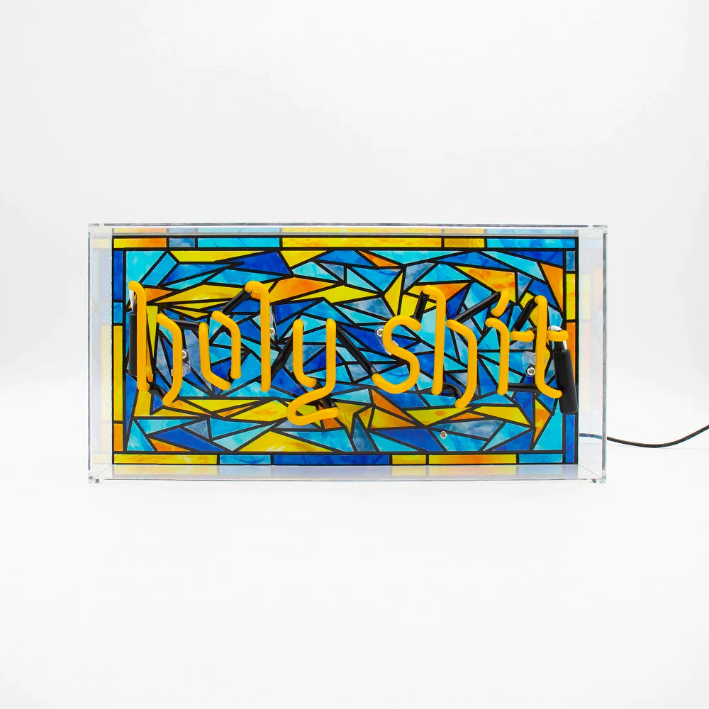 Neonschild Holy Shit