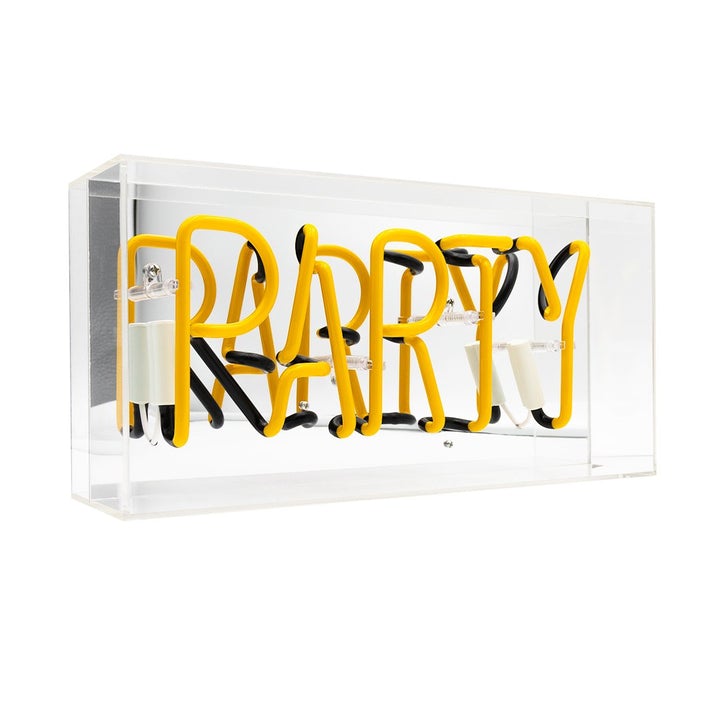 Giallo neon per feste