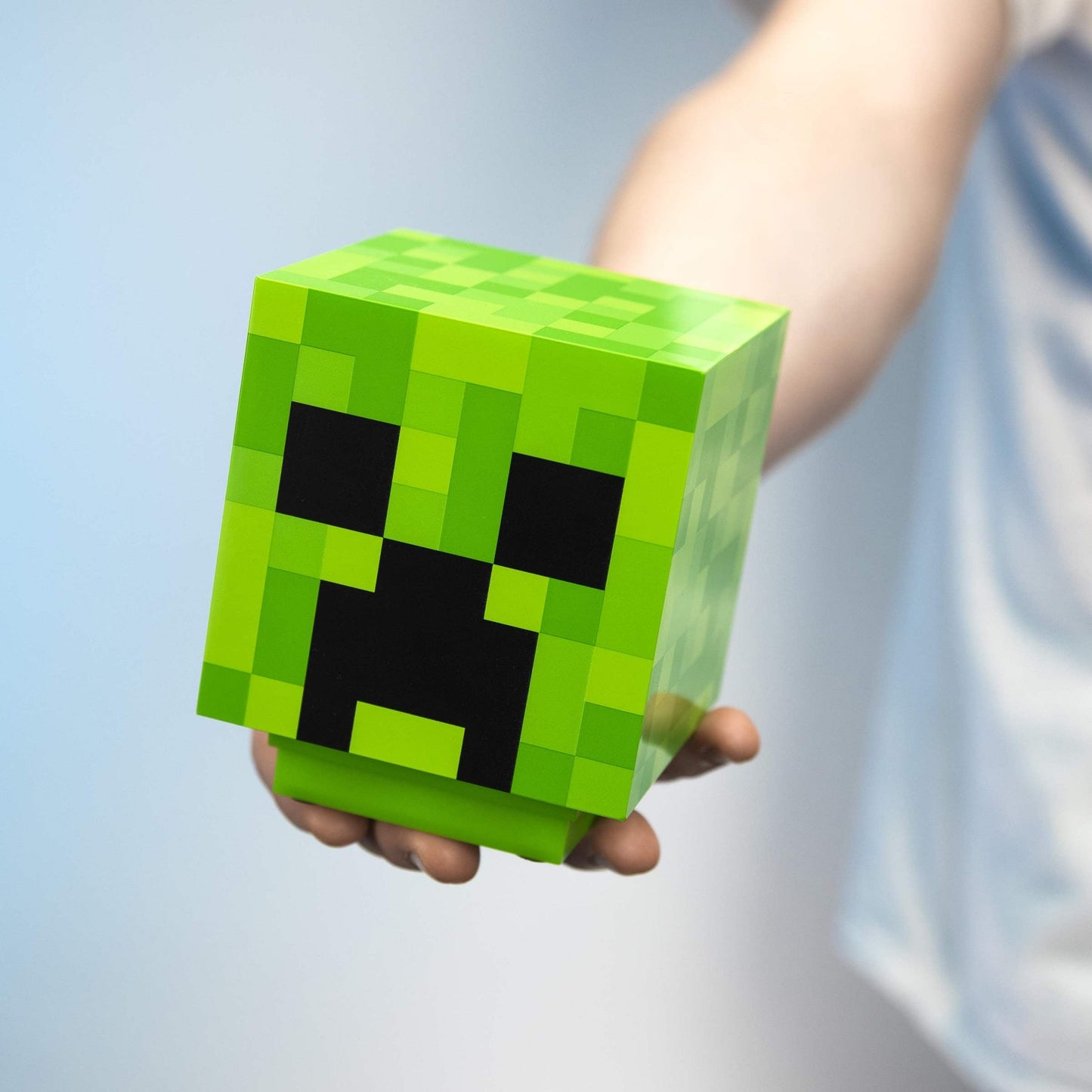 Lámpara Minecraft - Creeper