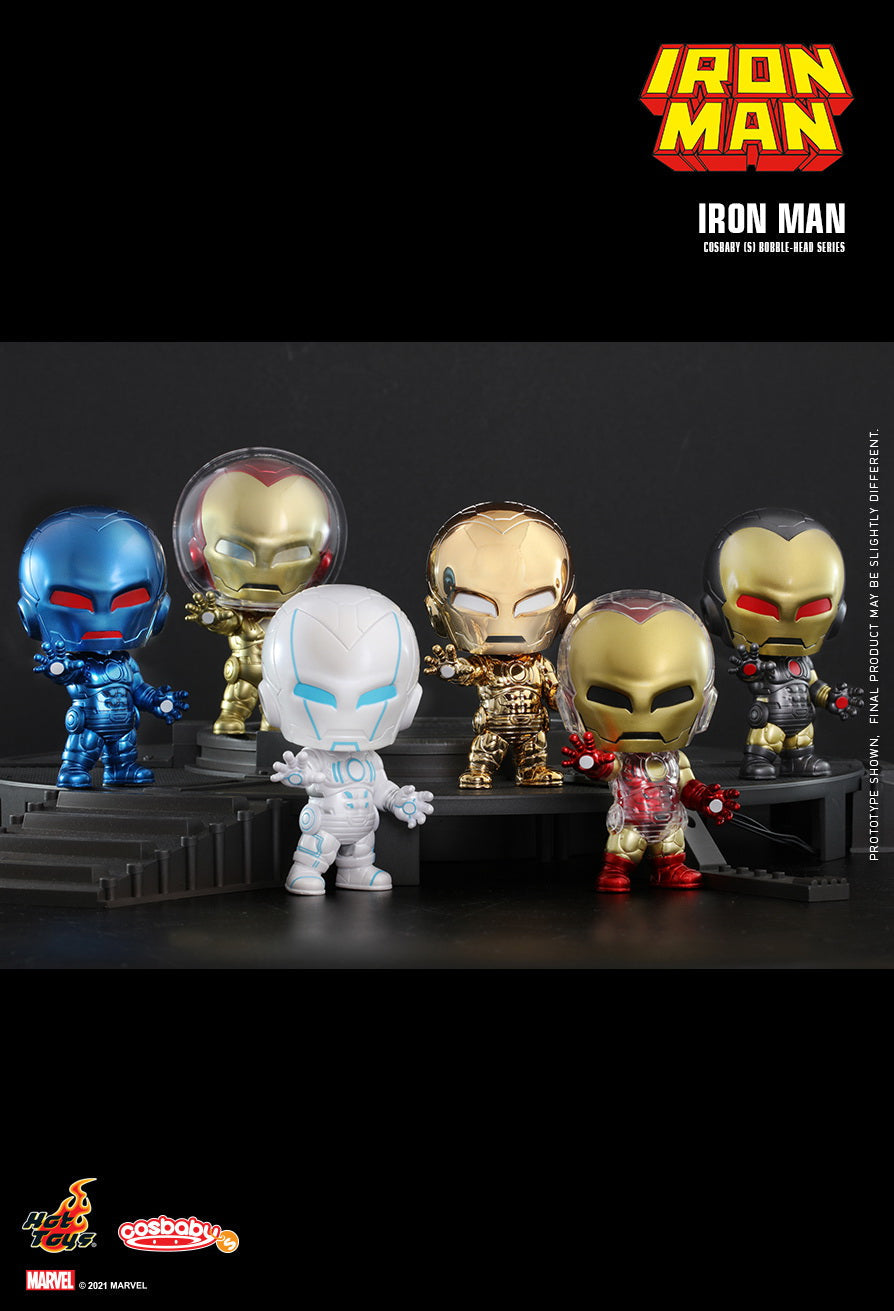 Iron Man (Metallic Gold Armor) Cosbaby 