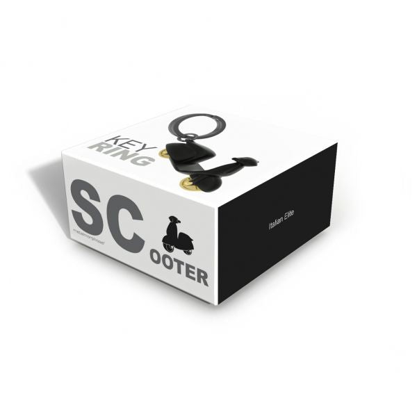Porta-chaves Scooter Preto