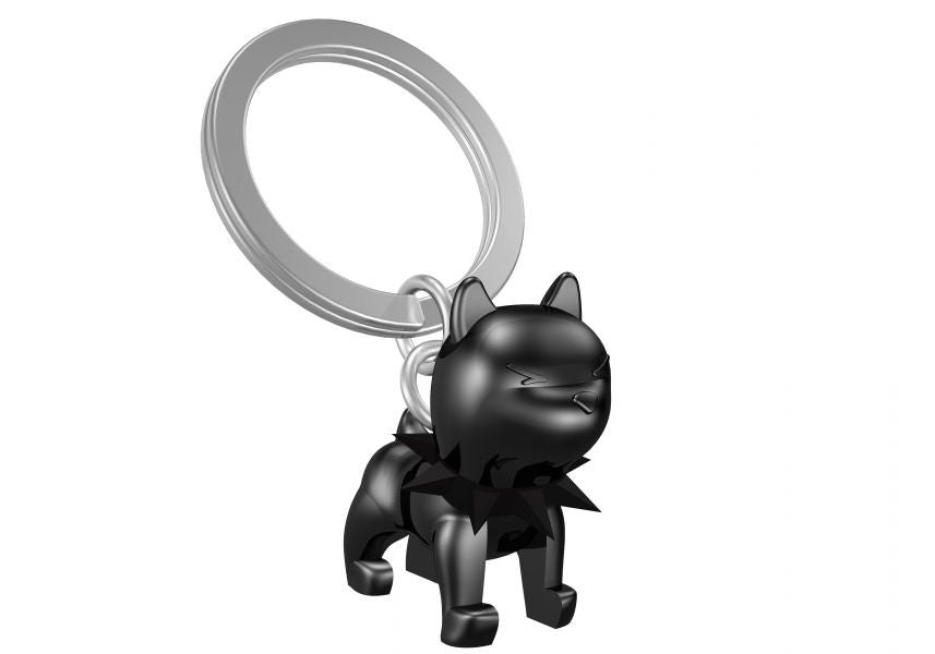 Porte-clés Chien de Garde Noir