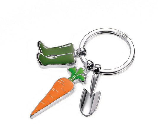 GARDEN LOVE vegetable key ring