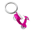 Portachiavi Scooter Retro Rosa