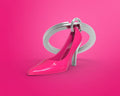 Schlüsselanhänger High Heel Rosa