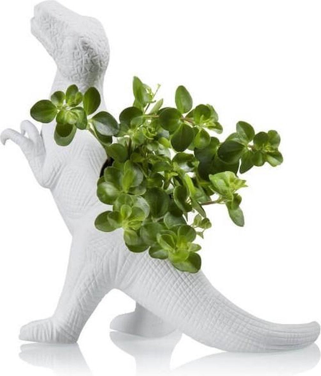 Plantosaurus de dinossauro de flor