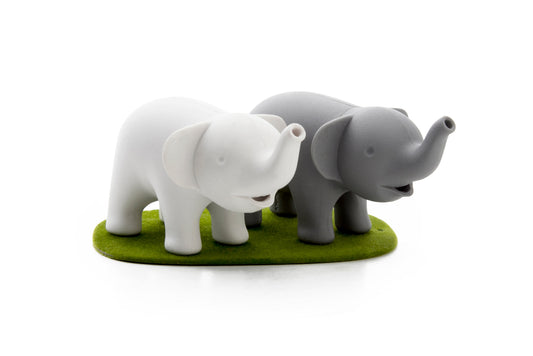 Sel et Poivre Eléphants Qualy | Boutique d'objets cadeaux designs kokochao.com