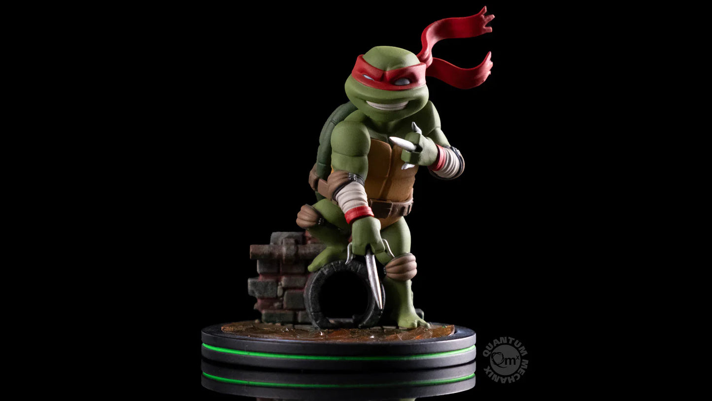 Tortues Ninja figurine Q-Fig Raphael Quantum Mechanix TMNT