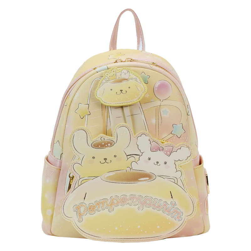 Mini Mochila Sanrio Pompompurin - Carnaval - PRE-ORDEN