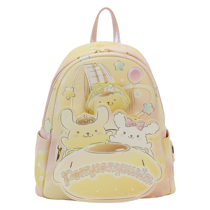 Mini Mochila Sanrio Pompompurin - Carnaval - PRE-ORDEN