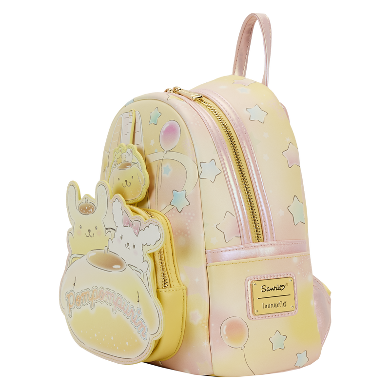 Mini Mochila Sanrio Pompompurin - Carnaval - PRE-ORDEN