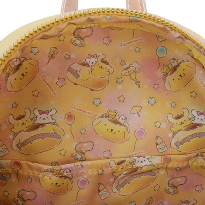 Mini Mochila Sanrio Pompompurin - Carnaval - PRE-ORDEN