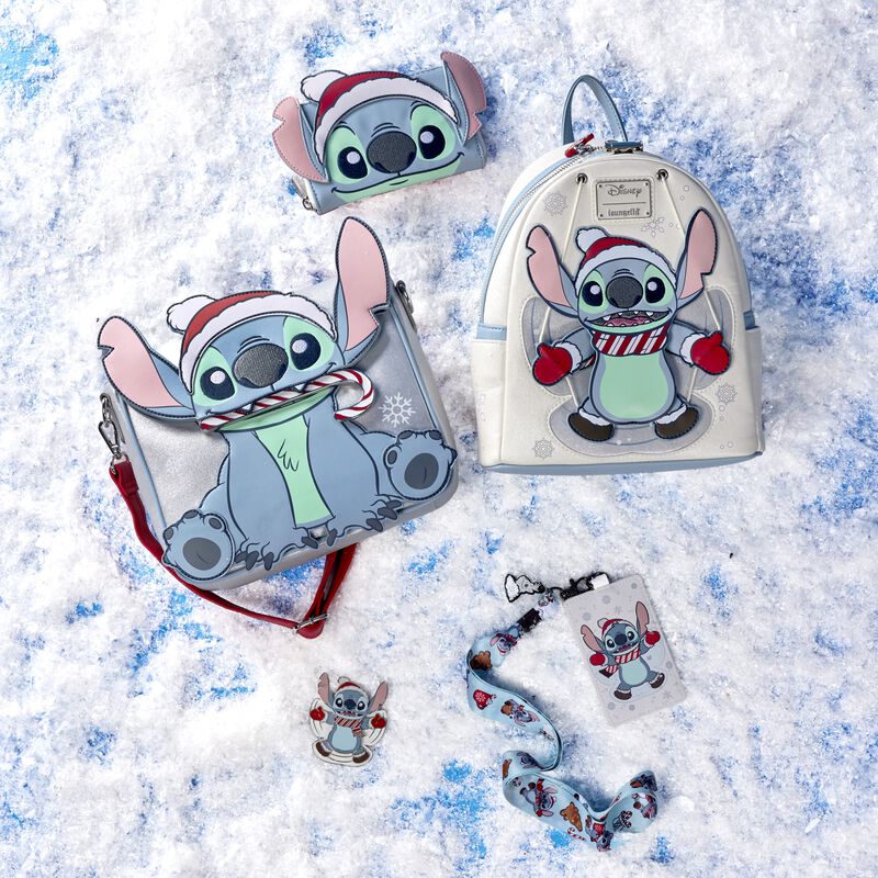 Mini mochila Stitch Ángel de nieve 